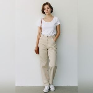 Ultra Flirt Juniors Halter Cute Cutout T-shirt Classic White Women's Small NWT